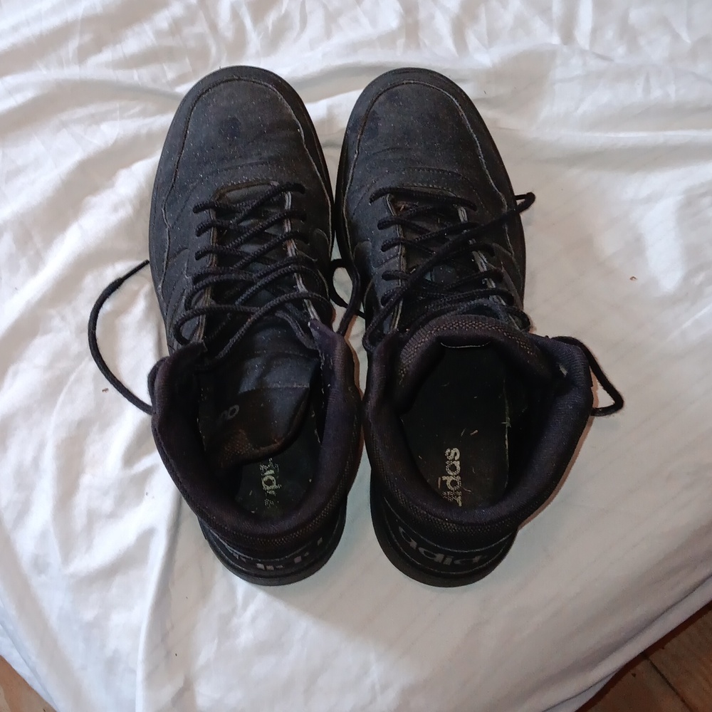 adidas Black Athletic Shoes 101/2